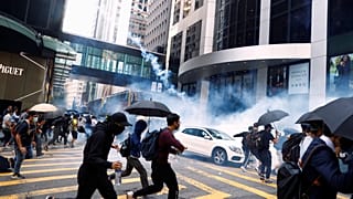 Hong Kong has been rocked by violent confrontations between democracy activists and police