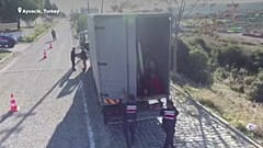 Turkey stops truck carrying 82 migrants bound for Europe