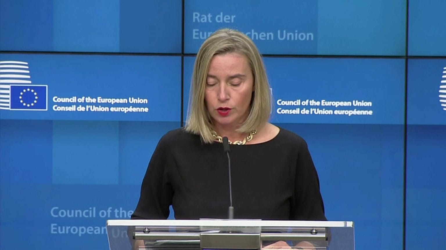 AB temsilcisi Federica Mogherini
