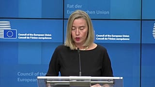AB temsilcisi Federica Mogherini
