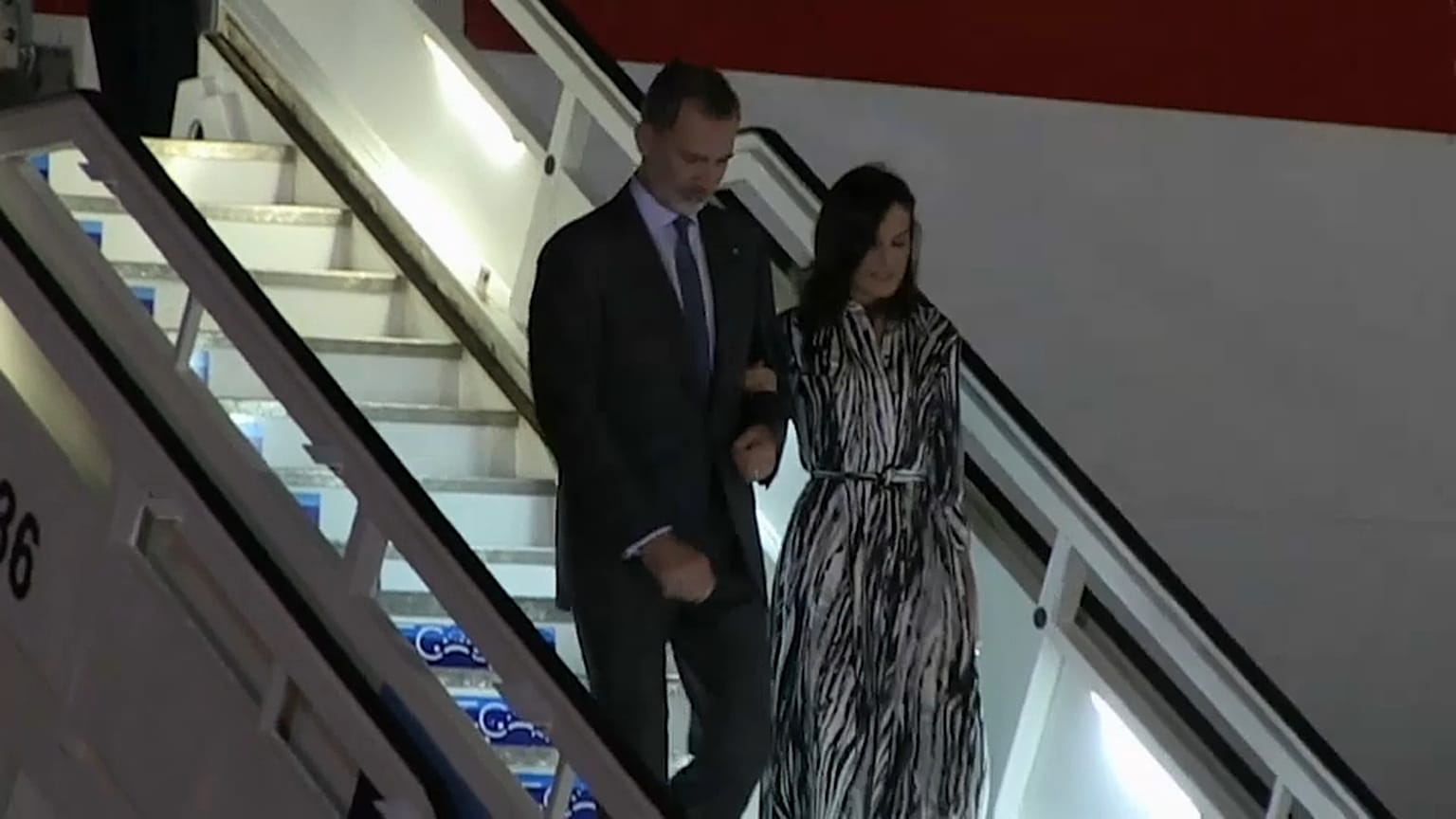 Los reyes Felipe y Letizia llegan a Cuba para una visita histórica