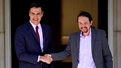 Pedro Sanchez ve Pablo Iglesias