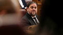 Oriol Junqueras en el Congreso de los diputados español el 21 de mayo de 2019