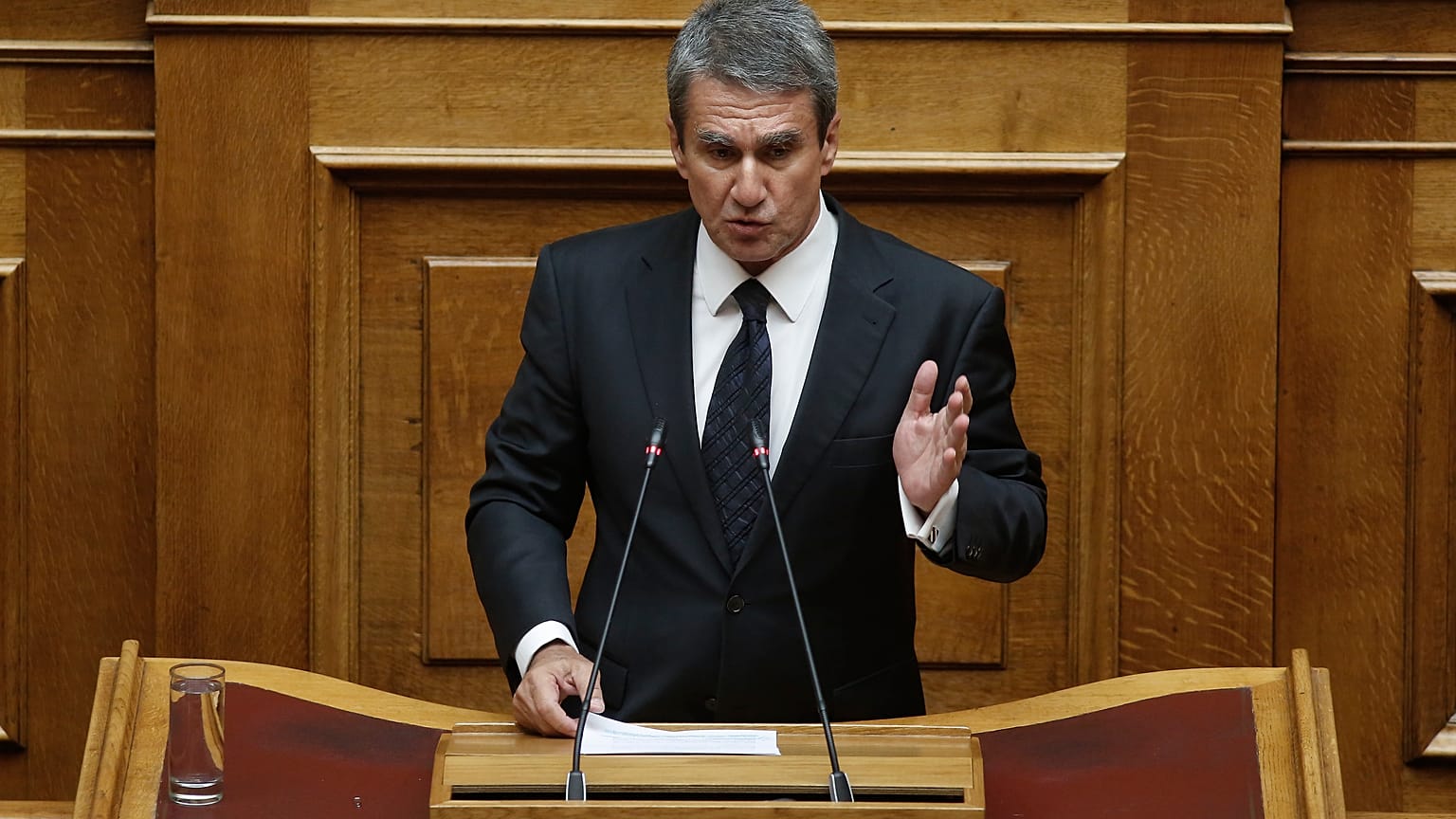 Ο κοινοβουλευτικός εκπρόσωπος του ΚΙΝΑΛ, Ανδρέας Λοβέρδος