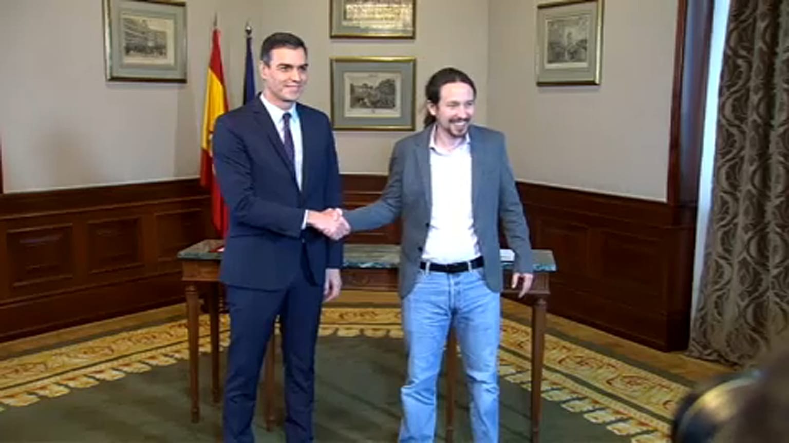 PSOE y Unidas Podemos en busca de alianzas para una mayoría