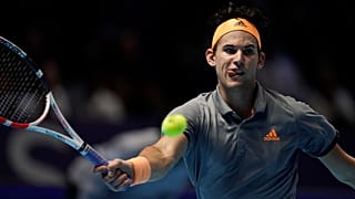Thiem, primer semifinalista de la Copa de Maestros