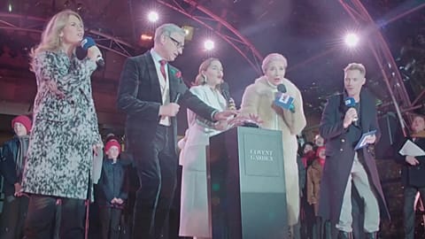 Stars promote new film 'Last Christmas' in central London