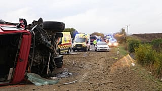 Diákok is meghaltak a szlovákiai buszbalesetben