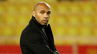 Thierry Henry, alors entraîneur de l'AS Monaco, le 1er décembre 2018.