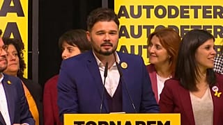 Esquerra Republicana mantiene su negativa para investir al socialista Pedro Sánchez