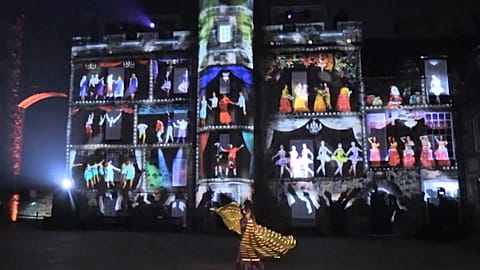 Myths and legends brought to life in Edinburgh Castle light display