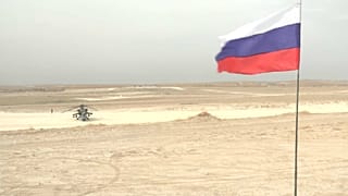 عکس از ویدئو مربوط به پایگاه جدید روسیه در شمال سوریه گرفته شده است
