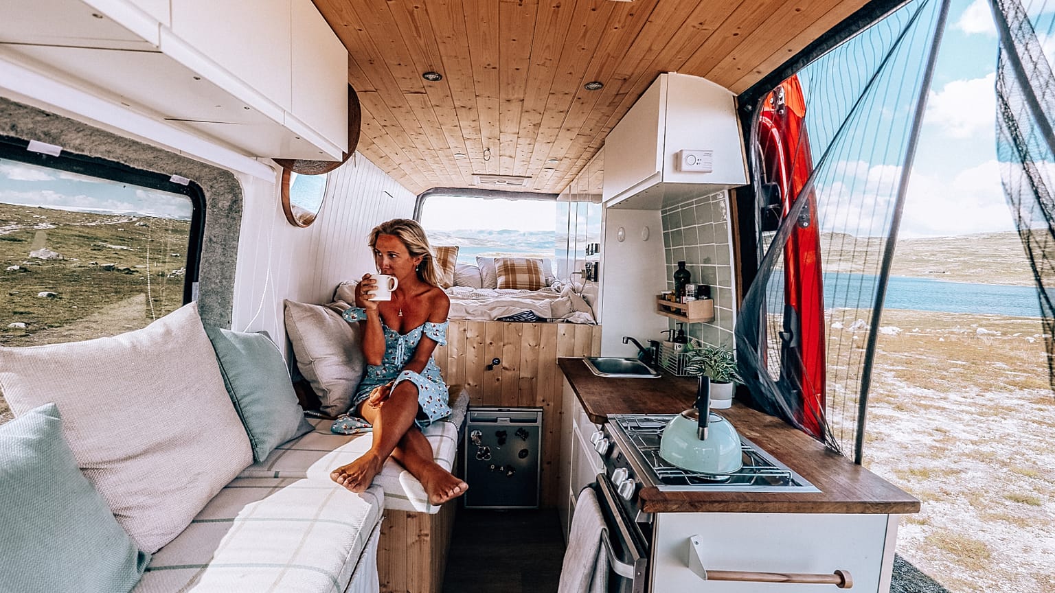 Life off-grid in a van