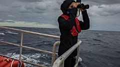 A bordo del Aita Mari, el barco de rescate de migrantes que desafía al Gobierno español