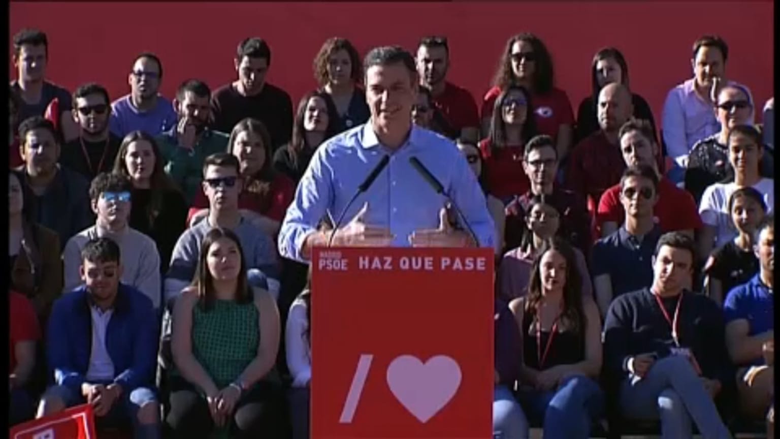 Spanish politicians rally supporters ahead of elections this weekend
