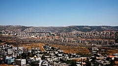 İsrail işgali altındaki Batı Şeria'da bir Yahudi yerleşim birimi