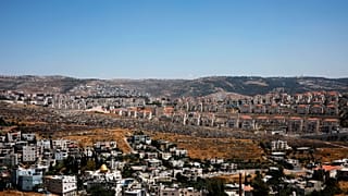 İsrail işgali altındaki Batı Şeria'da bir Yahudi yerleşim birimi