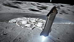 SpaceX Ay'a ilk nakliyatını 2022'de yapacak