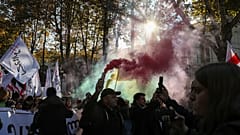 Акция оппозиции в Тбилиси 17 ноября 2019