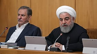 الرئيس الإيراني حسن روحاني