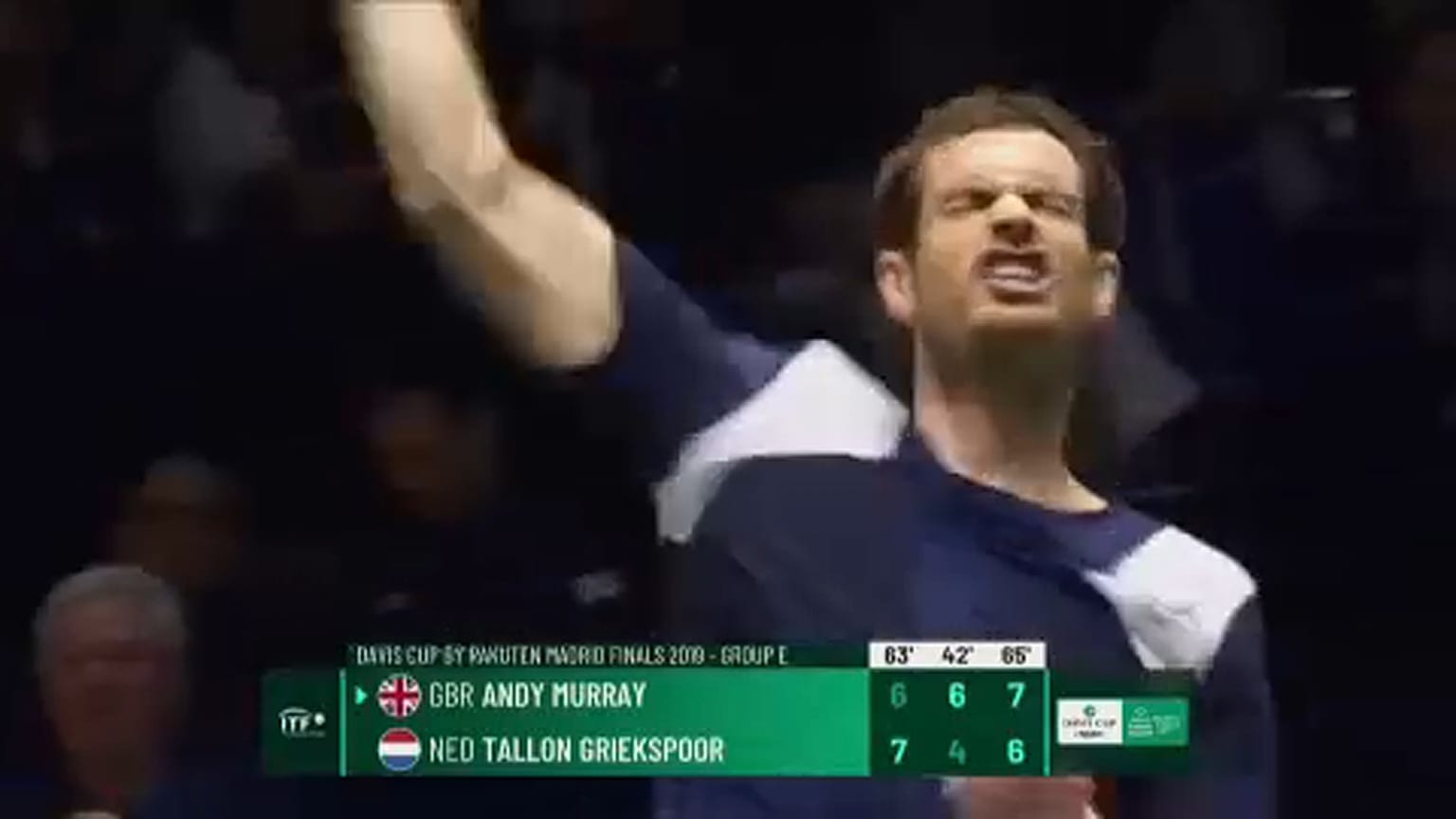 Davis Kupa-döntő: Murray nehezen, Djokovics simán nyert