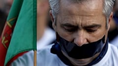 La policía portuguesa sale a las calles para llevar a cabo su propia protesta