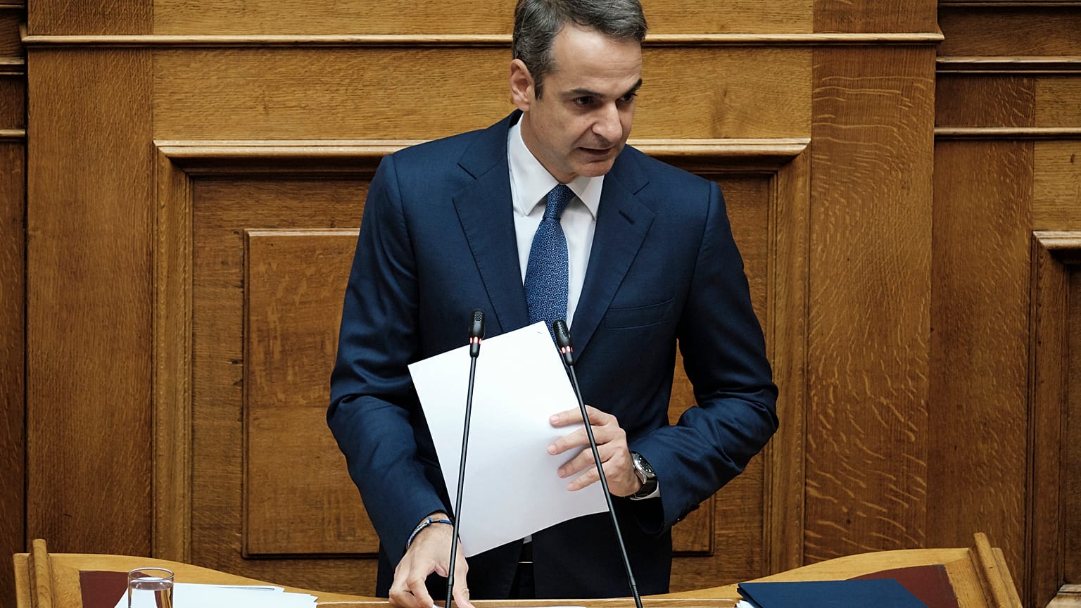 Ο πρωθυπουργός απαντά σε ερώτηση της προέδρου του Κινήματος Αλλαγής 