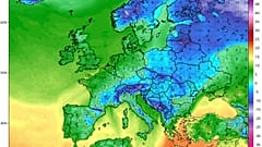 Temperatura prevista para el viernes 6 de diciembre 