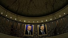 Suriye Devlet Başkanı Beşar Esad ve babası Hafız Esad