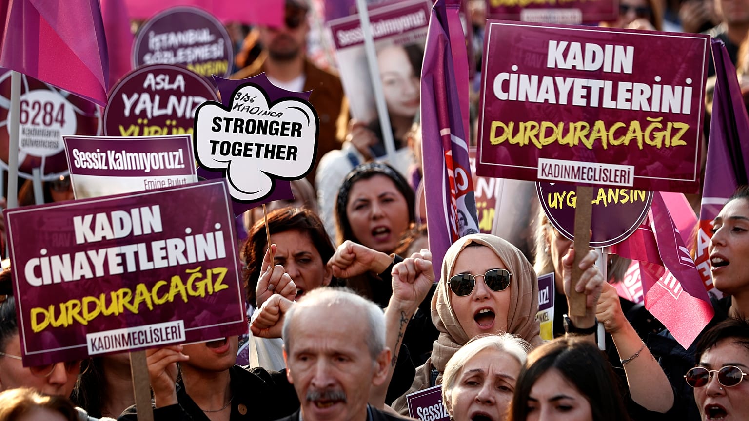 Kadına yönelik şiddete karşı eylem / İstanbul