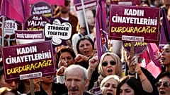Kadına yönelik şiddete karşı eylem / İstanbul