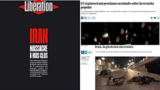 بازتاب‌ اعتراض‌های ایران در رسانه‌های اروپا در هفته‌ای که گذشت