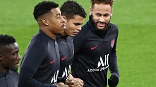 Presnel Kimpembe, THiago Silva et Neymar