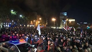 Митинг оппозиции в Тбилиси