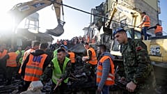 Χαλάσματα μετά τον σεισμό 6,4 Ρίχτερ στην Αλβανία