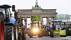 Bauernprotest mit 5.000 Traktoren in Berlin