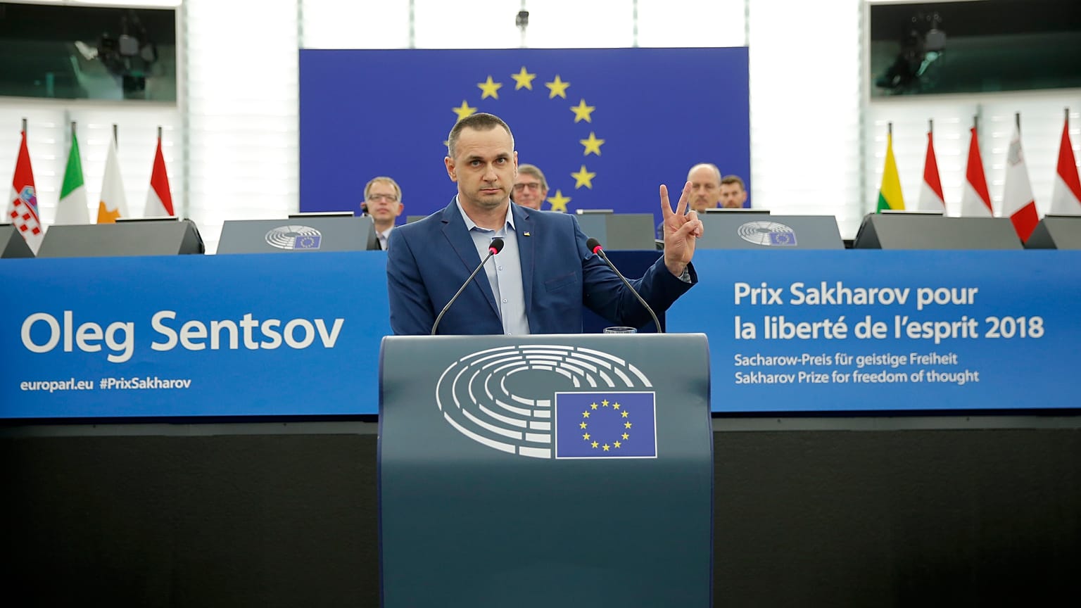 Il Sakharov 2018, consegnato un anno dopo. Ecco perché