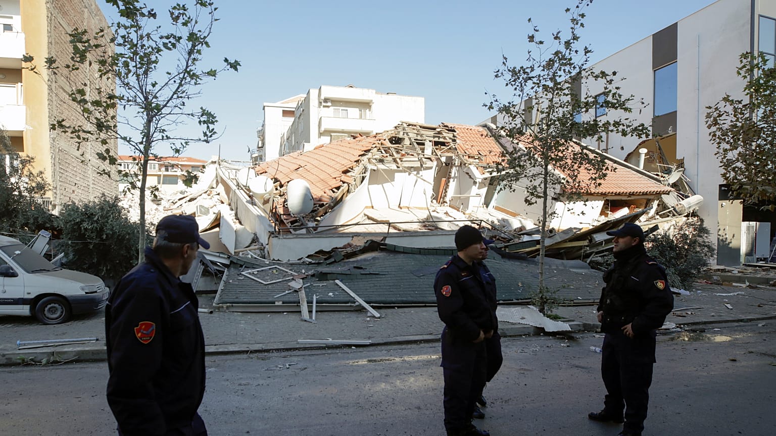 In pictures: Powerful earthquake rocks Albania