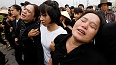 The families of the victims are attending funerals as their loved ones are repatriated