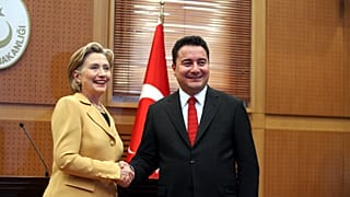 Eski Dışişleri Bakanı Ali Babacan ve Amerikalı mevkidaşı Hillary Clinton, 7 Mart 2009
