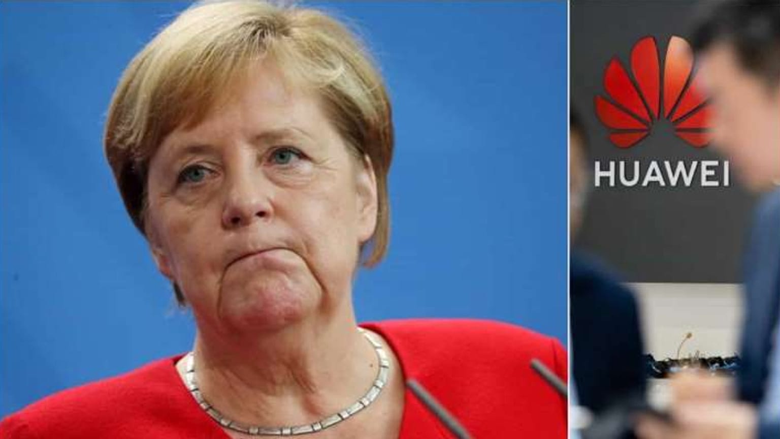 Angela Merkel - Huawei