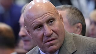 Mihail Mamiasvili, az Orosz Birkózószövetség elnöke az Orosz Olimpiai Bizottság ülésén