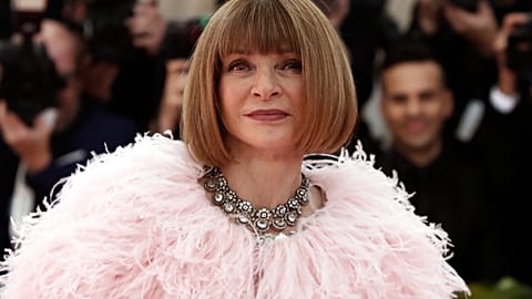 Vogue’s Anna Wintour says clothes should be cherished, reworn and passed down generations