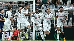UEFA Avrupa Ligi'nde Beşiktaş ilk puanlarını aldı, Başakşehir ve Trabzonspor sahasında yenildi