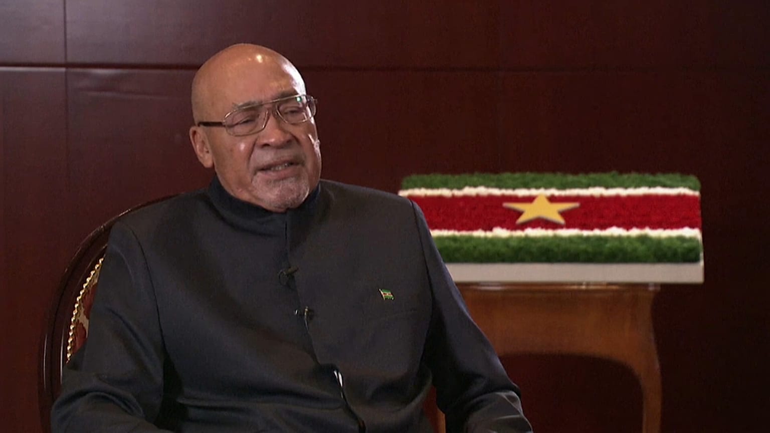 Surinam Devlet Başkanı Desire  Bouterse