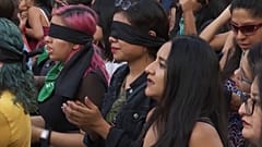 Mexico activists protest violence against women
