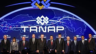 TANAP Avrupa bağlantısı açılış töreni
