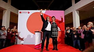 ¿Peligra la gran coalición de Merkel con la nueva cúpula del SPD?