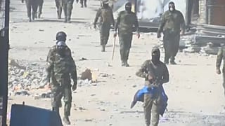 قوات الأمن العراقية أثناء مظاهرة في بغداد 30-11-19