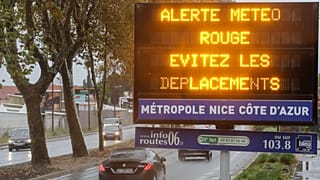 Mindestens sechs Tote bei Unwettern in Frankreich